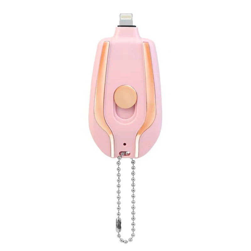 Chaveiro Carregador de Celular Portátil 1500mah para iPhone e Android