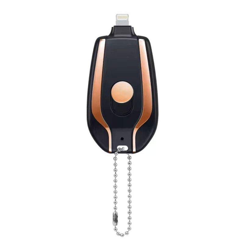 Chaveiro Carregador de Celular Portátil 1500mah para iPhone e Android