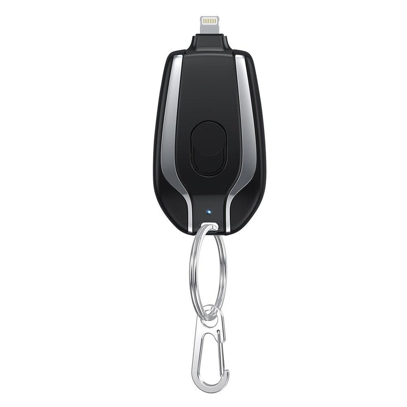 Chaveiro Carregador de Celular Portátil 1500mah para iPhone e Android