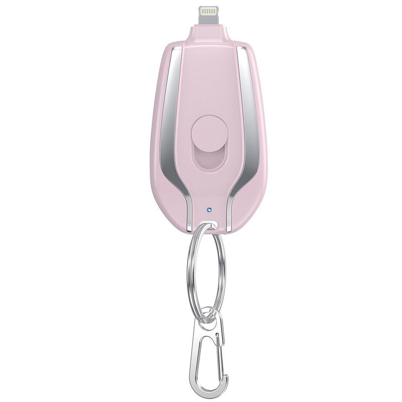 Chaveiro Carregador de Celular Portátil 1500mah para iPhone e Android
